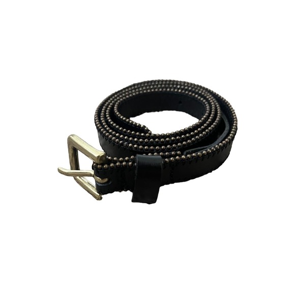 NWOT - Garnet Hill Leather Belt Made in Italy - XS - Picture 1 of 4